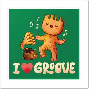 I Love Groove Posters and Art